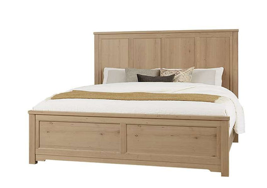 Vaughan Bassett - Crafted Cherry - Artisan and Post Queen Six Panel Bed - 154-558-855-922 veiw 1