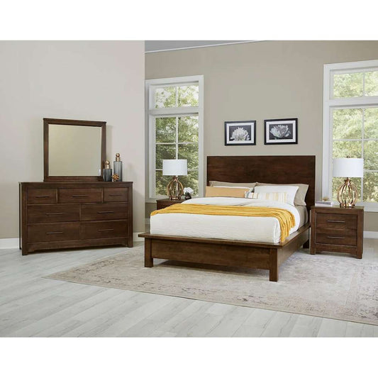 Vaughan Bassett - Crafted Cherry - Artisan and Post  Queen Terrace Bed - 150-559-775-722 veiw 2