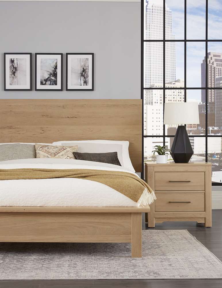 Vaughan Bassett - Crafted Cherry - Artisan and Post Queen Terrace Bed - 154-559-775-722 veiw 5
