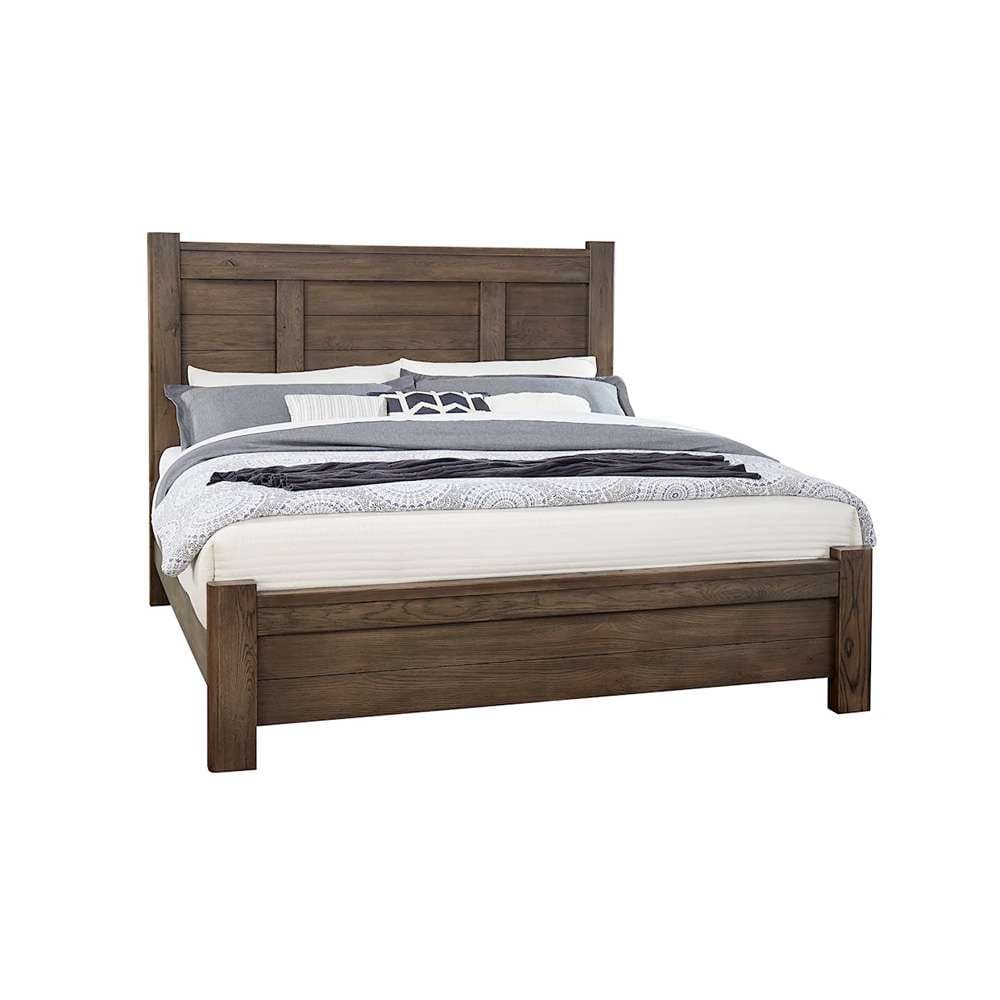 Vaughan Bassett - Crafted Oak - LMCo Home Ben Cal King Poster Bed - 793-668-866-944-MS1 veiw 1