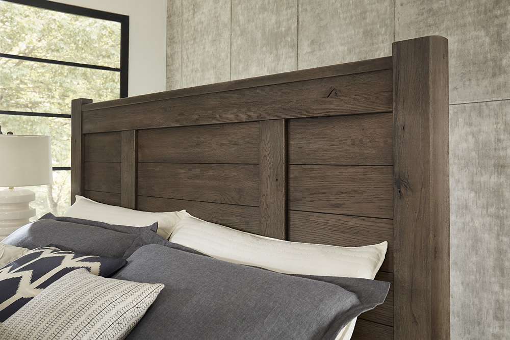 Vaughan Bassett - Crafted Oak - LMCo Home BenS King Poster Bed - 793-668-866-922-MS1 veiw 6