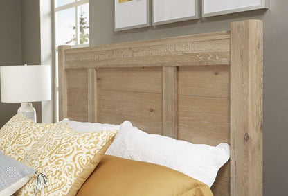 Vaughan Bassett - Crafted Oak - LMCo Home BenS King Poster Bed - 795-668-866-922-MS1 veiw 3