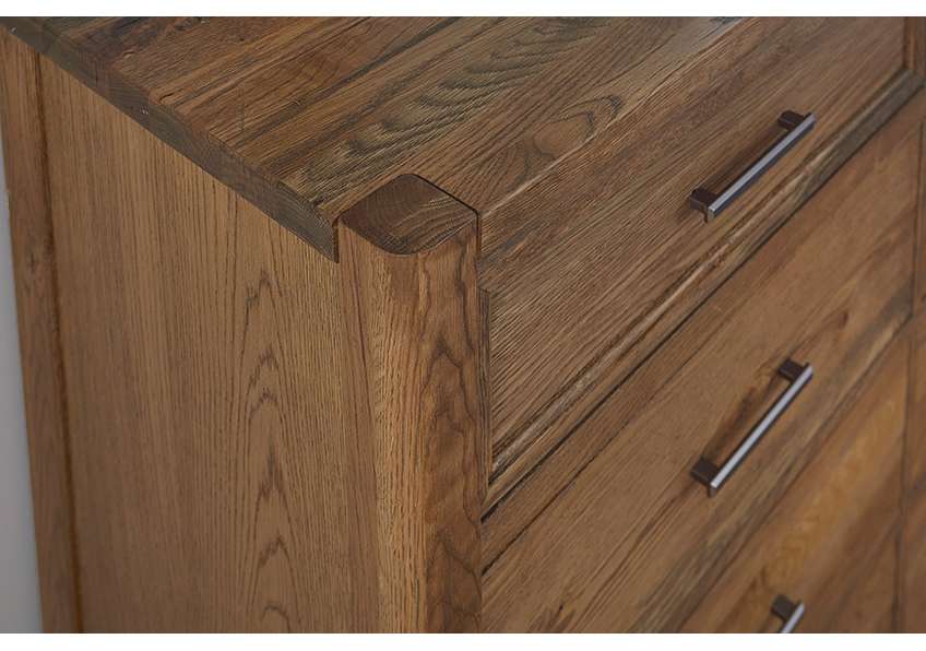 Vaughan Bassett - Crafted Oak - LMCo Home Chest With 5 Drawers - 790-115 veiw 2