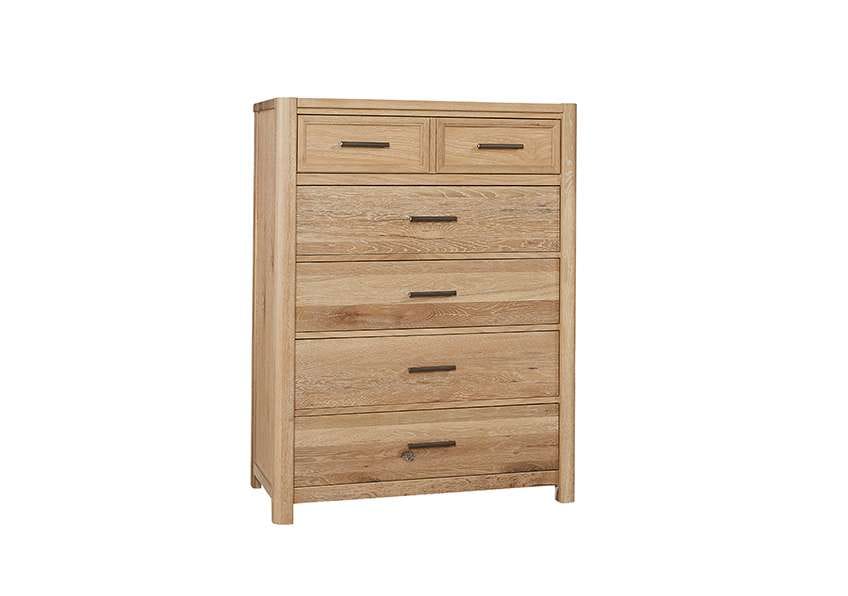 Vaughan Bassett - Crafted Oak - LMCo Home Chest With 5 Drawers - 795-115 veiw 1