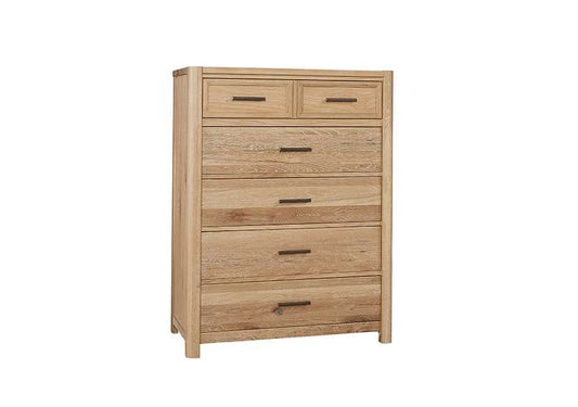 Vaughan Bassett - Crafted Oak - LMCo Home Chest With 5 Drawers - 795-115 veiw 1