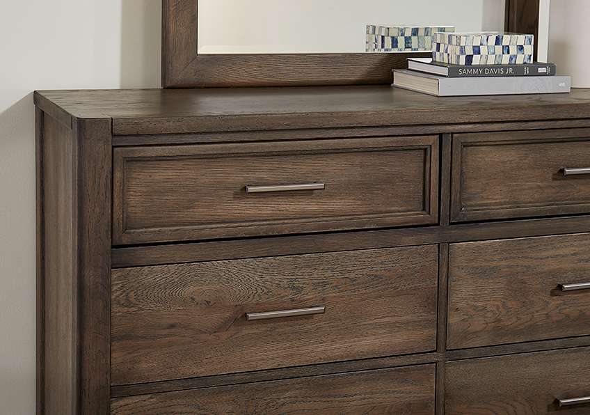 Vaughan Bassett - Crafted Oak - LMCo Home Dresser With 8 Drawers - 793-003 veiw 5