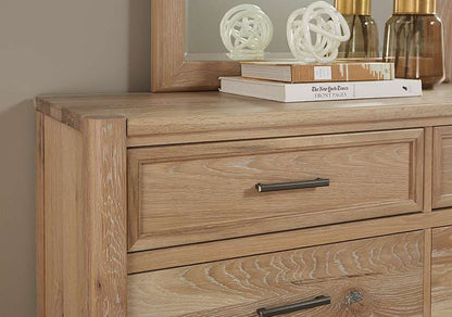 Vaughan Bassett - Crafted Oak - LMCo Home Dresser With 8 Drawers - 795-003 veiw 3