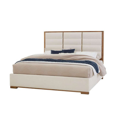 Vaughan Bassett - Crafted Oak - LMCo Home ErinS King Uph - White - 790-661A-166A-822A veiw 1