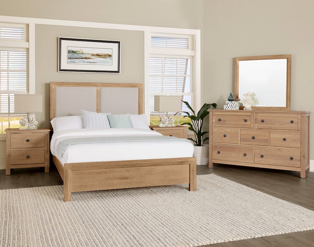 Vaughan Bassett - Custom Express - Cal King Upholstered Bed-Pebble - 120-661-166-064-944-MS2  view 3