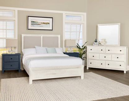 Vaughan Bassett - Custom Express - Cal King Upholstered Bed-Pebble - 124-661-166-064-944-MS2  view 2