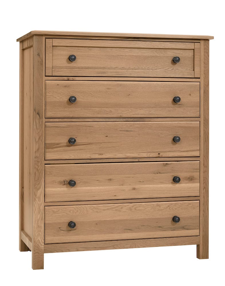 Vaughan Bassett - Custom Express - Chest - 5 Drwr - Clear Oak - 120-115  view 1