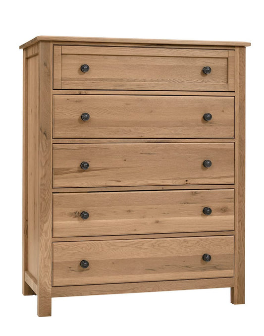 Vaughan Bassett - Custom Express - Chest - 5 Drwr - Clear Oak - 120-115  view 1