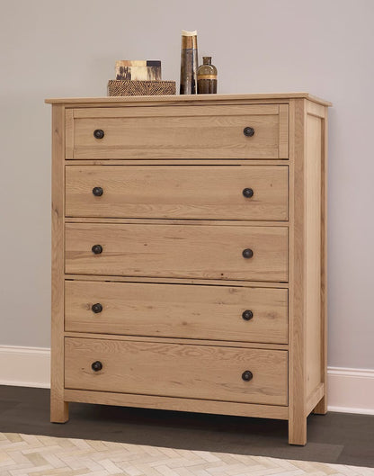 Vaughan Bassett - Custom Express - Chest - 5 Drwr - Clear Oak - 120-115  view 3