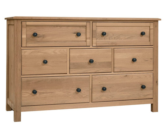 Vaughan Bassett - Custom Express - Dresser - 7 Drwr - Clear Oak - 120-003  view 1
