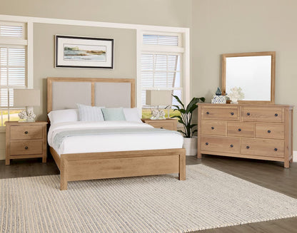 Vaughan Bassett - Custom Express - King Upholstered Bed-Pebble - 120-661-166-064-933-MS2  view 3