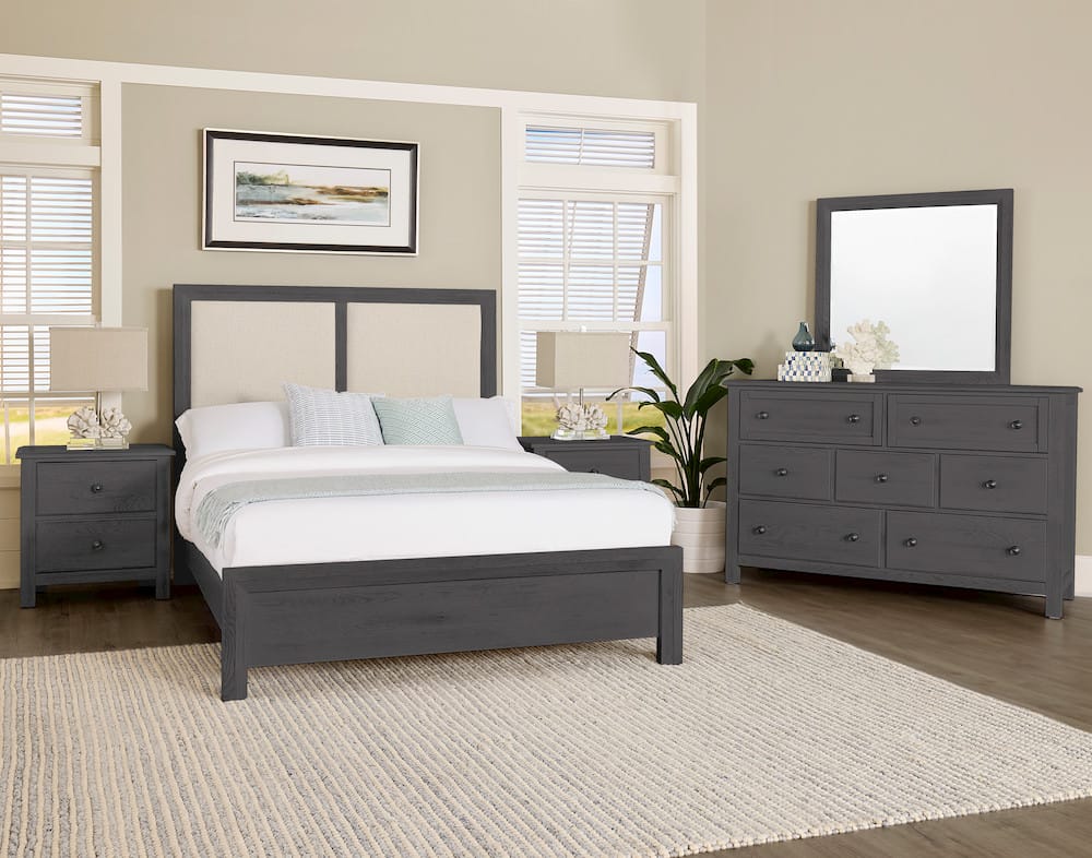 Vaughan Bassett - Custom Express - King Upholstered Bed-Pebble - 127-661-166-064-933-MS2  view 6