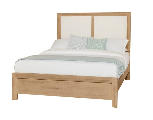 Vaughan Bassett - Custom Express - Queen Upholstered Bed-Linen - 120-551-155-051-922  view 1