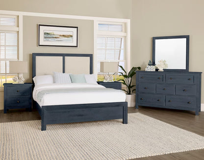 Vaughan Bassett - Custom Express - Queen Upholstered Bed-Linen - 126-551-155-051-922  view 5