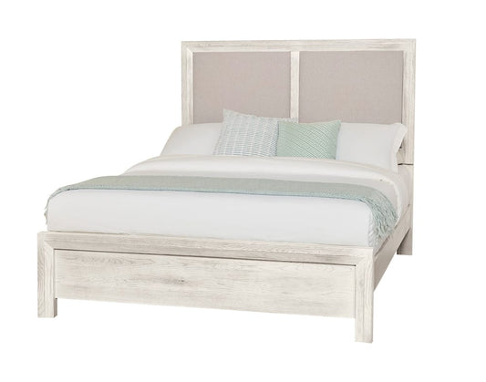 Vaughan Bassett - Custom Express - Queen Upholstered Bed-Pebble - 124-551-155-054-922  view 1