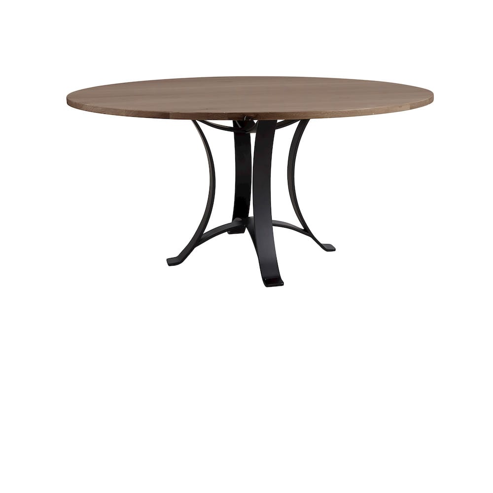 Vaughan Bassett - Dovetail - 48" Round Table And Base - Aged Grey - 753-202-048  view 1