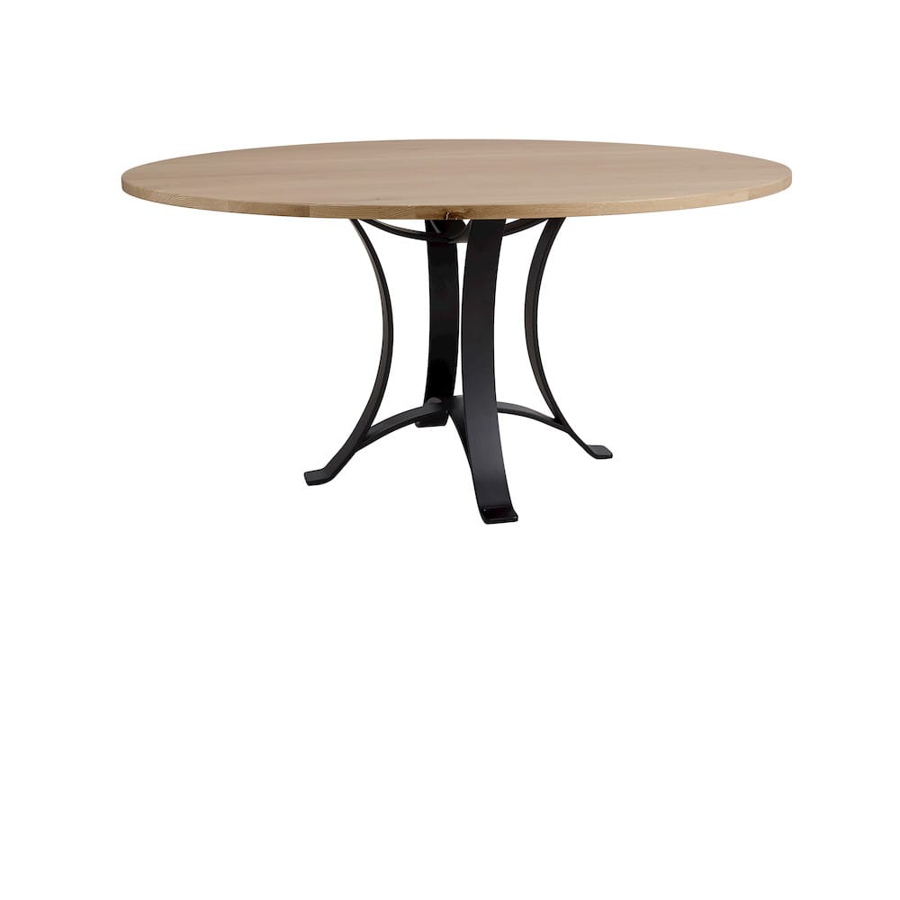Vaughan Bassett - Dovetail - 48" Round Table And Base - Bleached White - 755-202-048  view 1