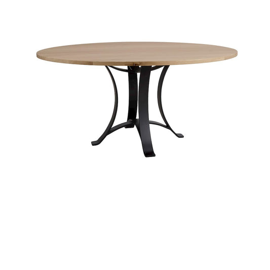Vaughan Bassett - Dovetail - 48" Round Table And Base - Bleached White - 755-202-048  view 1