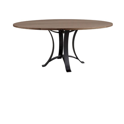 Vaughan Bassett - Dovetail - 60" Round Table And Base - Aged Grey - 753-202-060  view 1