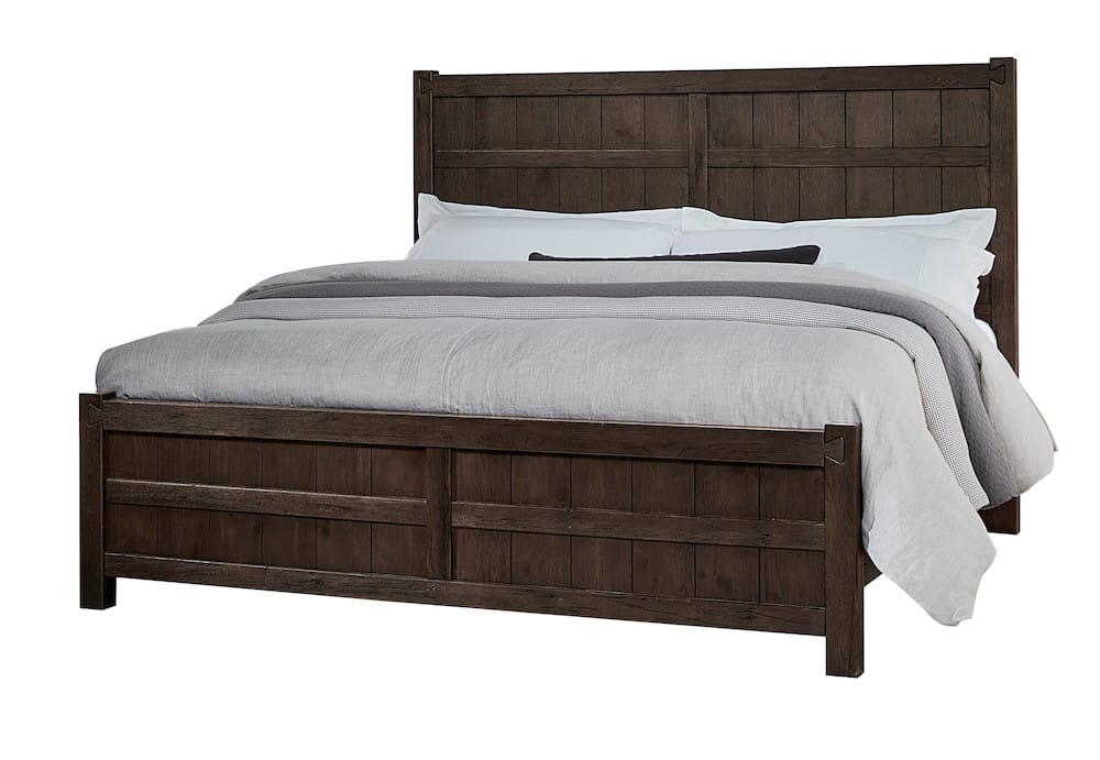 Vaughan Bassett - Dovetail - Cal King Board & Batten Bed - Java - 750-669-966-944-MS2  view 1