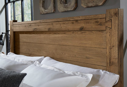 Vaughan Bassett - Dovetail - Cal King Poster Bed With 6X6 Fb - Natural - 752-668-166-944-MS2  view 3