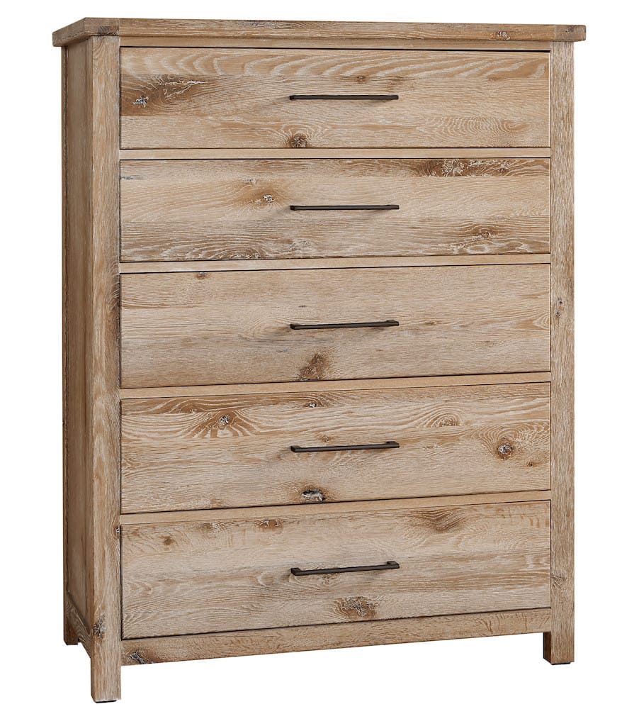 Vaughan Bassett - Dovetail - Chest - Sun Bleached White - 754-115  view 1
