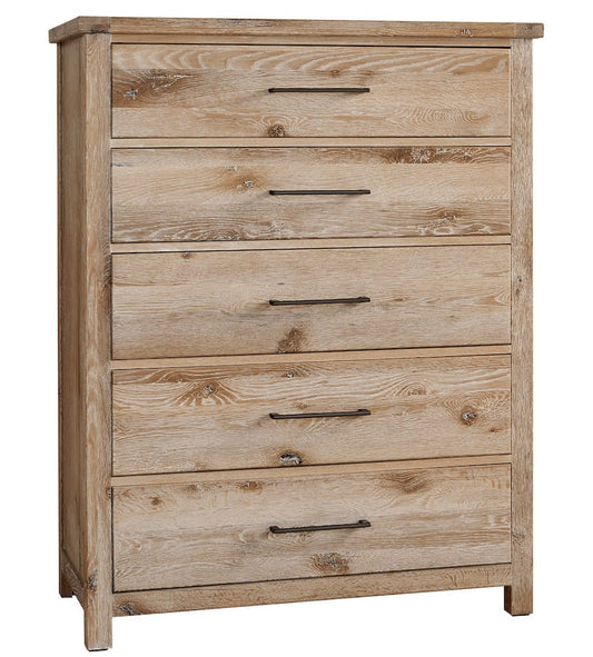 Vaughan Bassett - Dovetail - Chest - Sun Bleached White - 754-115  view 1