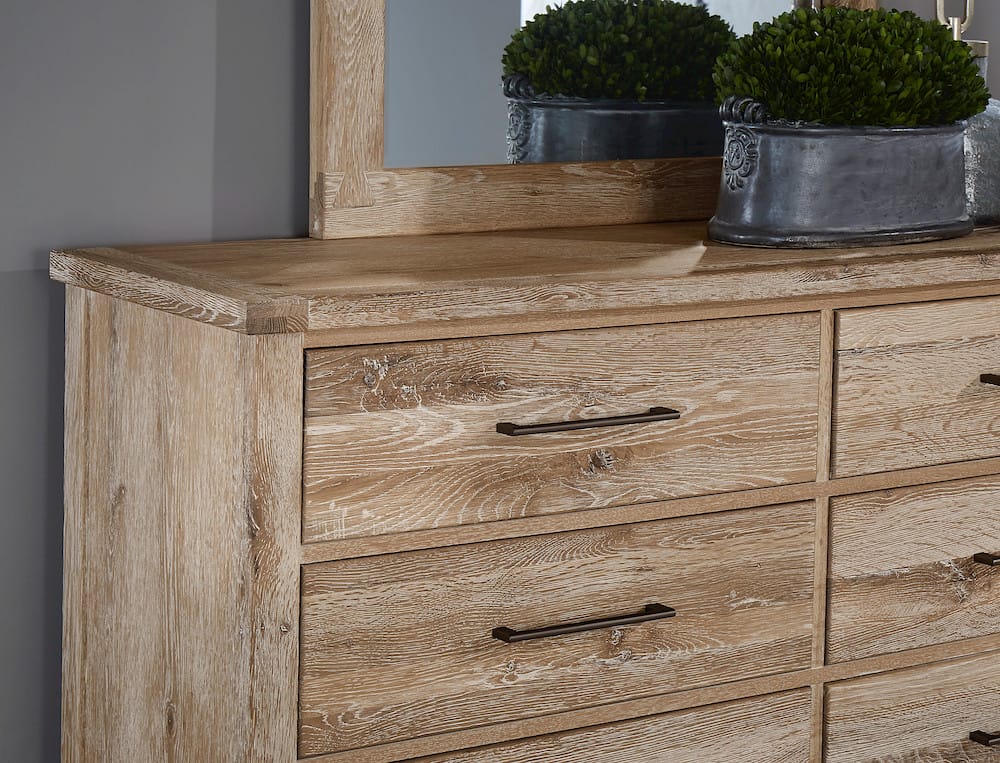 Vaughan Bassett - Dovetail - Dresser - Sun Bleached White - 754-002  view 3