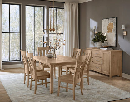 Vaughan Bassett - Dovetail - Friendship Table - 60" - Bleached White - 755-300  view 4