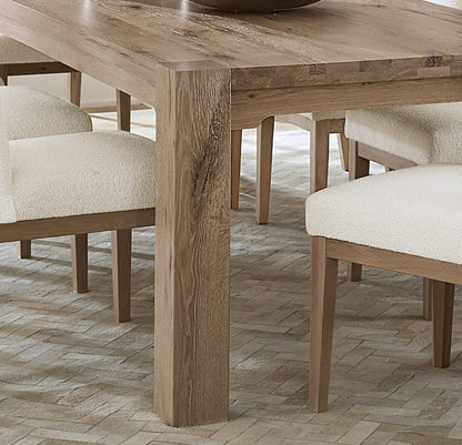 Vaughan Bassett - Dovetail - Gathering 100 In. Dining Table - Bleached White - 755-000-200  view 2