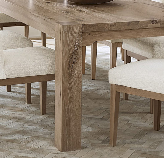 Vaughan Bassett - Dovetail - Gathering 100 In. Dining Table - Bleached White - 755-000-200  view 2