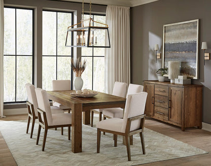 Vaughan Bassett - Dovetail - Gathering 100 In. Dining Table - Natural - 752-000-200  view 6