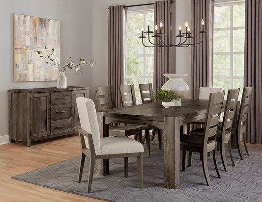 Vaughan Bassett - Dovetail - Gathering 76 In. Dining Table - Aged Grey - 753-000-100  view 2