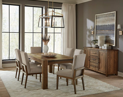 Vaughan Bassett - Dovetail - Gathering 76 In. Dining Table - Natural - 752-000-100  view 2