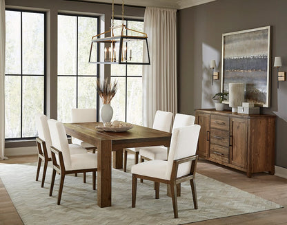 Vaughan Bassett - Dovetail - Gathering 76 In. Dining Table - Natural - 752-000-100  view 4