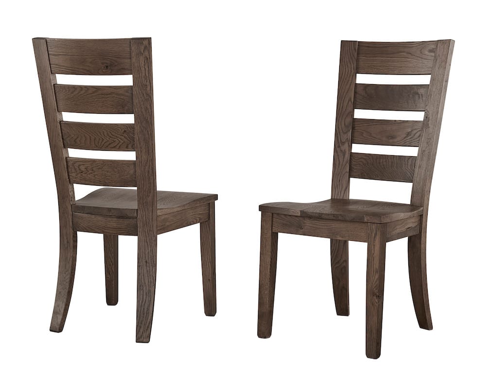 Vaughan Bassett - Dovetail - Horizontal Slat Side Chair - Aged Grey - 753-020  view 1