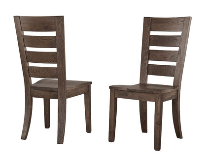 Vaughan Bassett - Dovetail - Horizontal Slat Side Chair - Aged Grey - 753-020  view 1