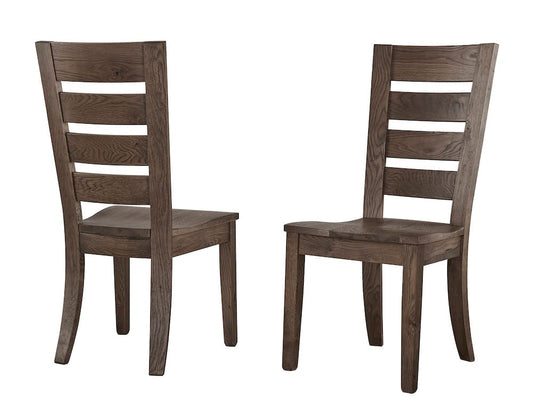 Vaughan Bassett - Dovetail - Horizontal Slat Side Chair - Aged Grey - 753-020  view 1