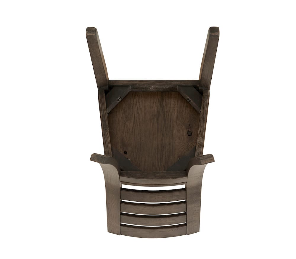 Vaughan Bassett - Dovetail - Horizontal Slat Side Chair - Aged Grey - 753-020  view 2