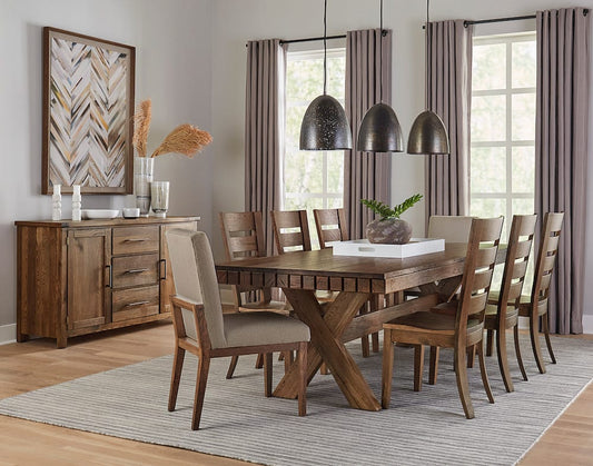 Vaughan Bassett - Dovetail - Horizontal Slat Side Chair - Natural - 752-020  view 2