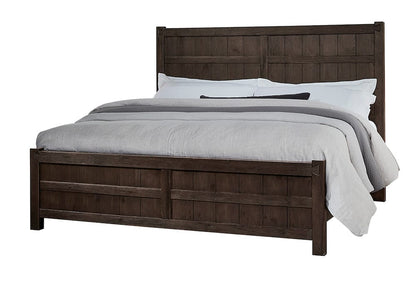 Vaughan Bassett - Dovetail - King Board & Batten Bed - Java - 750-669-966-922-MS2  view 1