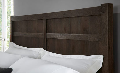 Vaughan Bassett - Dovetail - King Board & Batten Bed - Java - 750-669-966-922-MS2  view 3