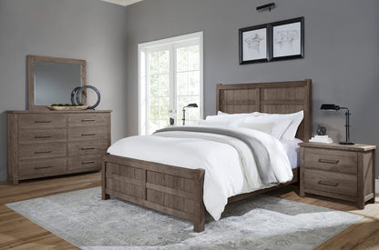 Vaughan Bassett - Dovetail - King Board & Batten Bed - Mystic Grey - 751-669-966-922-MS2  view 3