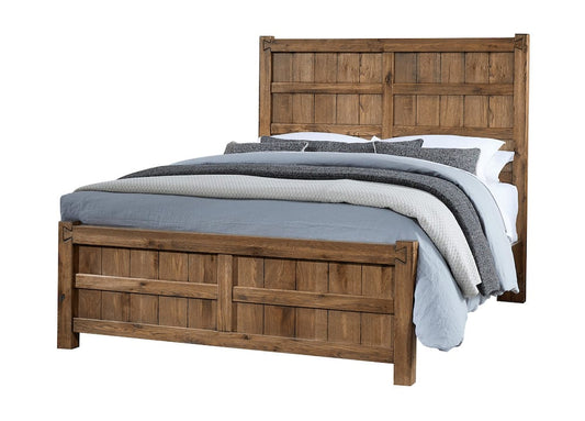 Vaughan Bassett - Dovetail - King Board & Batten Bed - Natural - 752-669-966-922-MS2  view 1
