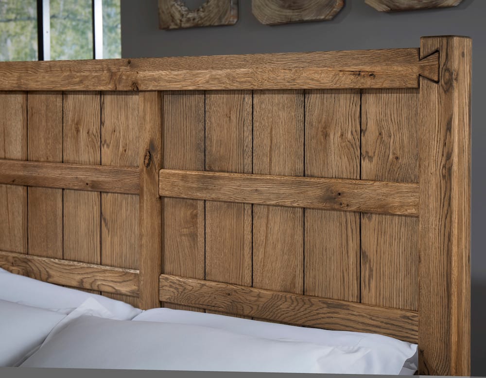 Vaughan Bassett - Dovetail - King Board & Batten Bed - Natural - 752-669-966-922-MS2  view 2