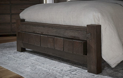 Vaughan Bassett - Dovetail - King Poster Bed With 6X6 Fb - Java - 750-668-166-922-MS2  view 6